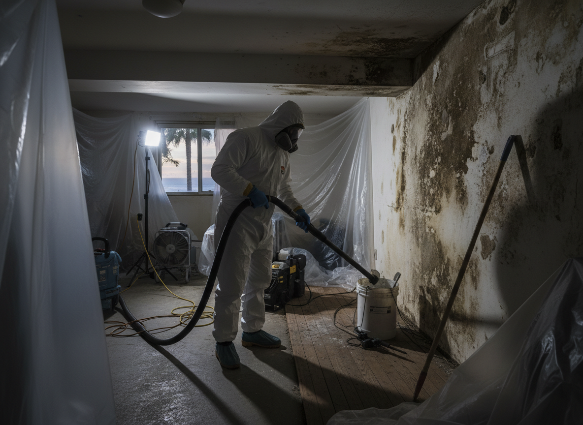 24 hour mold removal in LA JOLLA