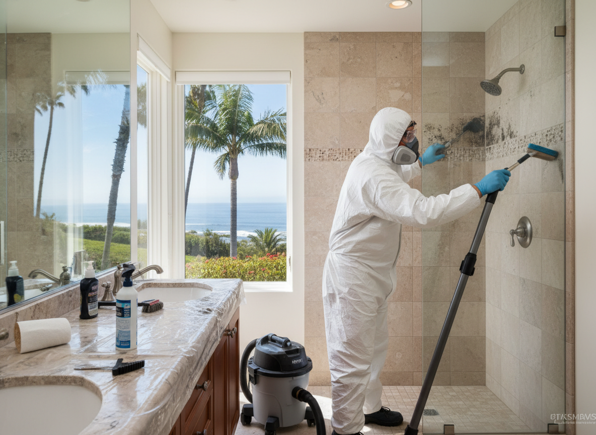 bathroom mold removal service in LA JOLLA