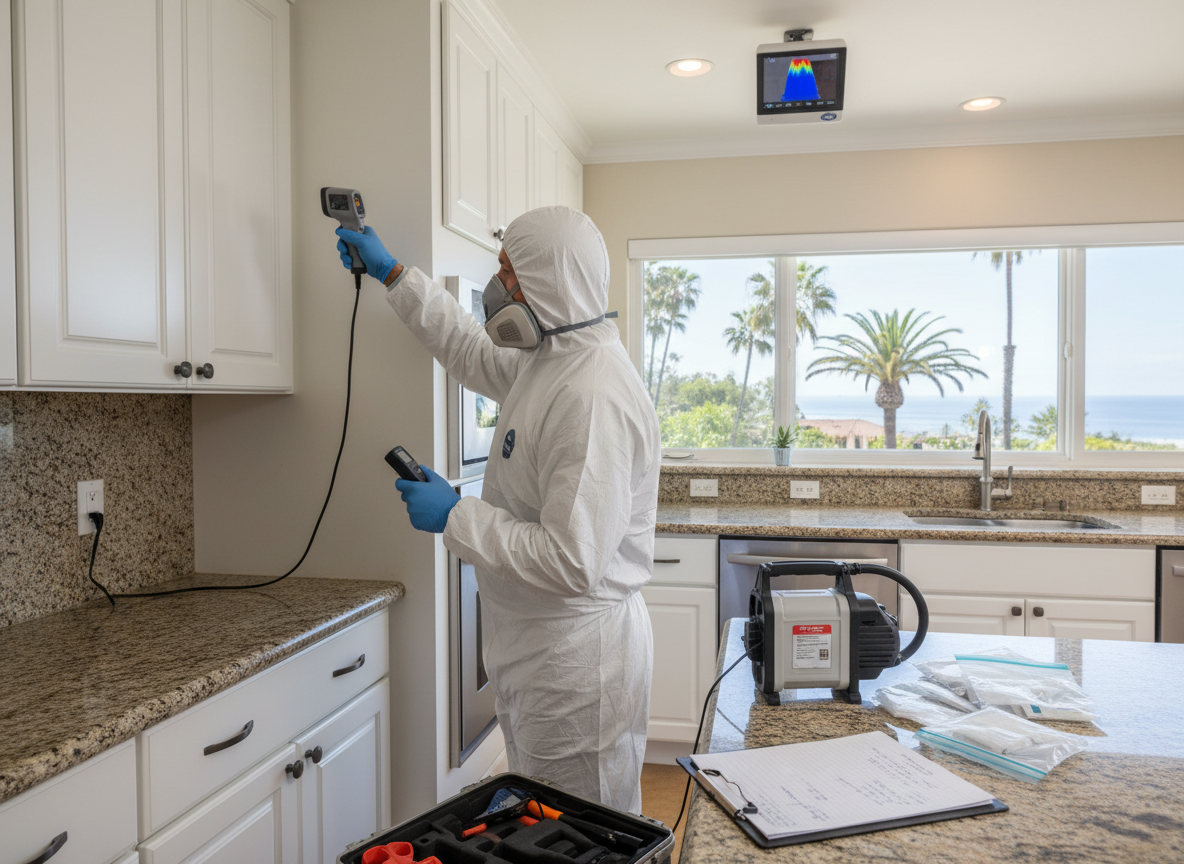 Home mold inspection in LA JOLLA