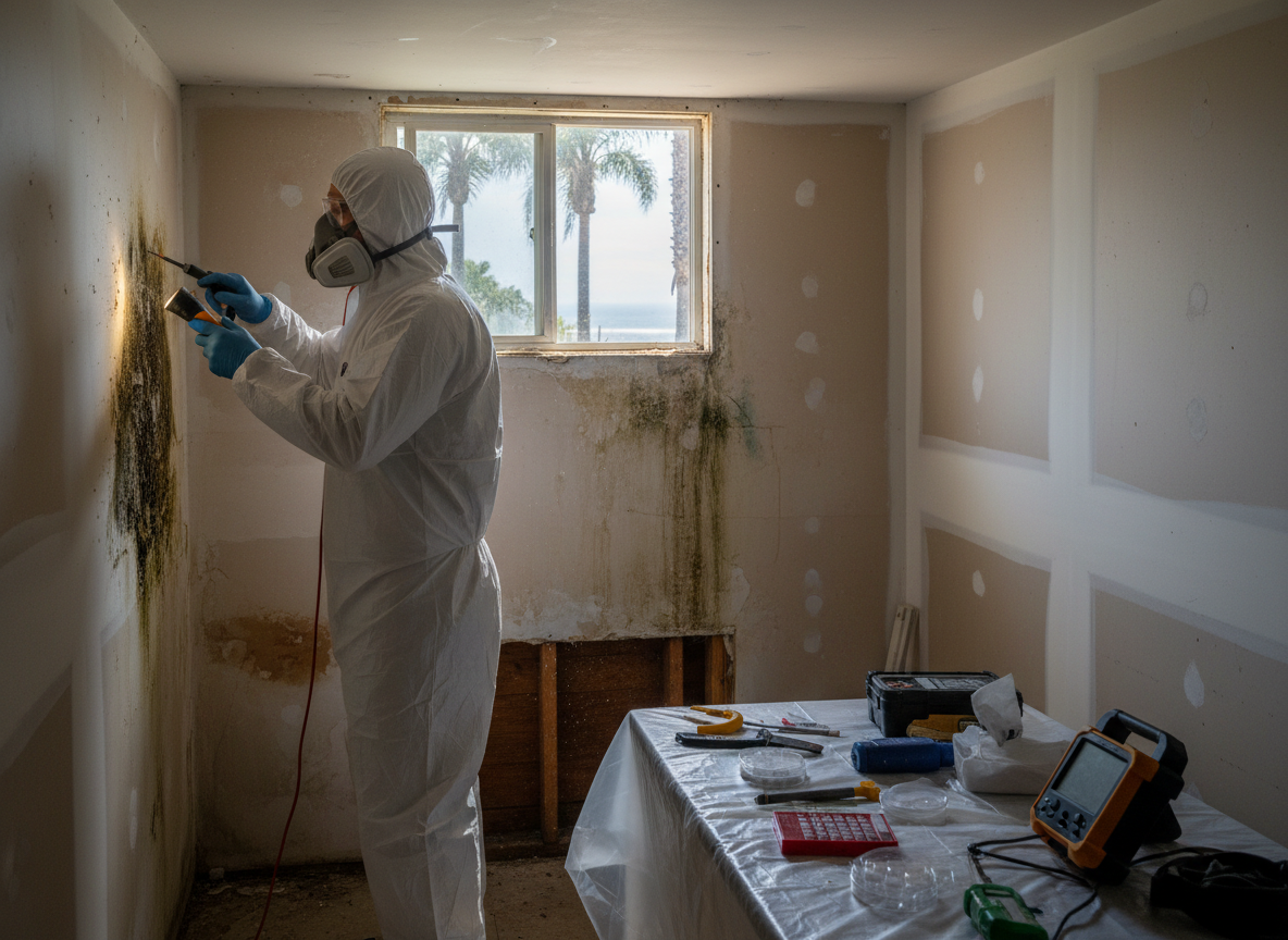 Mold Inspection in LA JOLLA