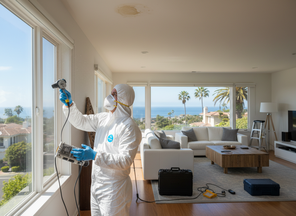 Residential mold testing in LA JOLLA